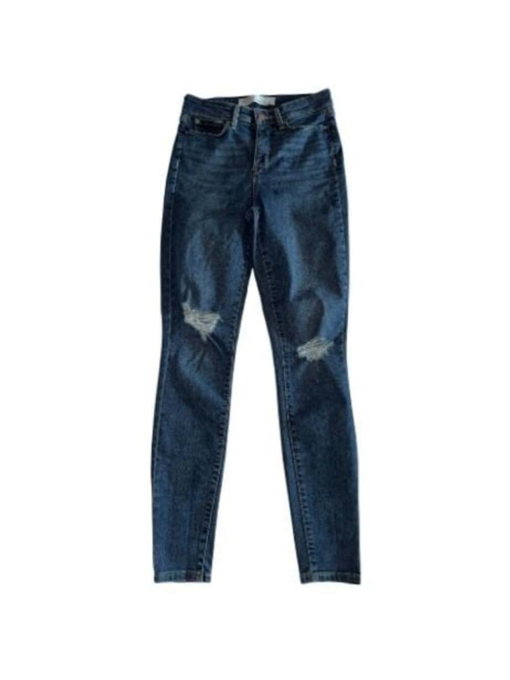 Signature by Levi Strauss & Co. Shaping High Rise Super Skinny Distressed Jeans